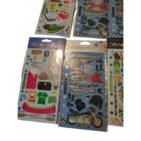 Lot of 11 Stickopotamus Binder Stickers and Holiday Stickers - Picture 5 of 7